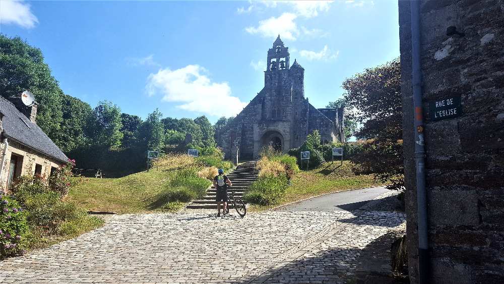 Balade en vélo en Vallée du Léguer - Loc Envel